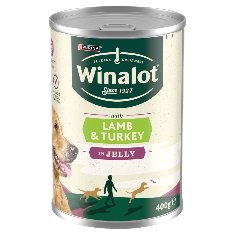 Winalot Winalot Classics Lamb Turkey Adult Wet Dog Food pet food packaging